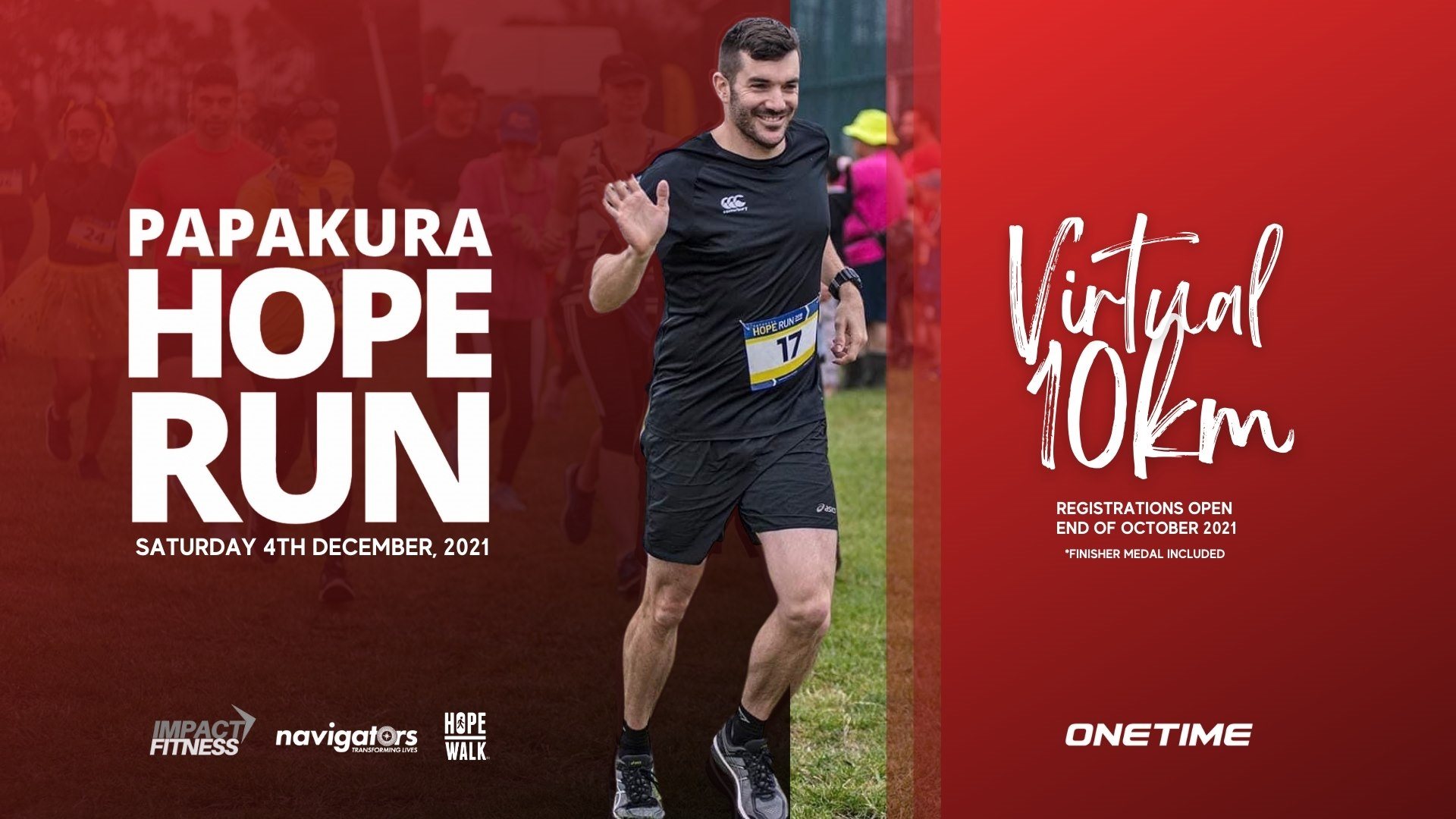 Papakura Hope Run Virtual 10km 2021